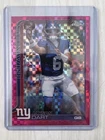 Jaxson Dart RC Pink Geometric Refractor Giants Rookie QB 2025 Topps Chrome 🔥