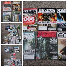 Lot of 25 Electronic Gaming Monthly Magazines EGM 2005 - 2008 Mixed Volumes