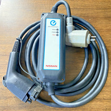 Nissan Leaf Ariya EV Charger portable EVSE home dual cordset charge cable 30 Amp