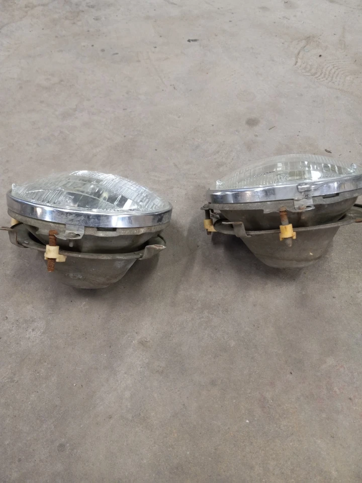 💥 1975 - 80 AMC Pacer 车头灯桶组件 LH & RH 完整原始设备制造商很好 — 第 2/4 张图片