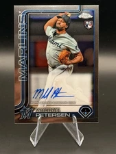 2025 Topps Chrome #RA-MP Michael Petersen Rookie Autographs
