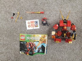 LEGO Ninjago set 70500 Kai's Fire Mech with Minifigures & Instructions