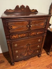 Antique Dresser Vintage Chest Of Drawers 