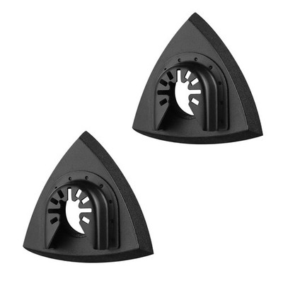 2 Stück DeltaSchleifer Multitool Schleifplatte 80 mm  Optimales Zubehör für F...