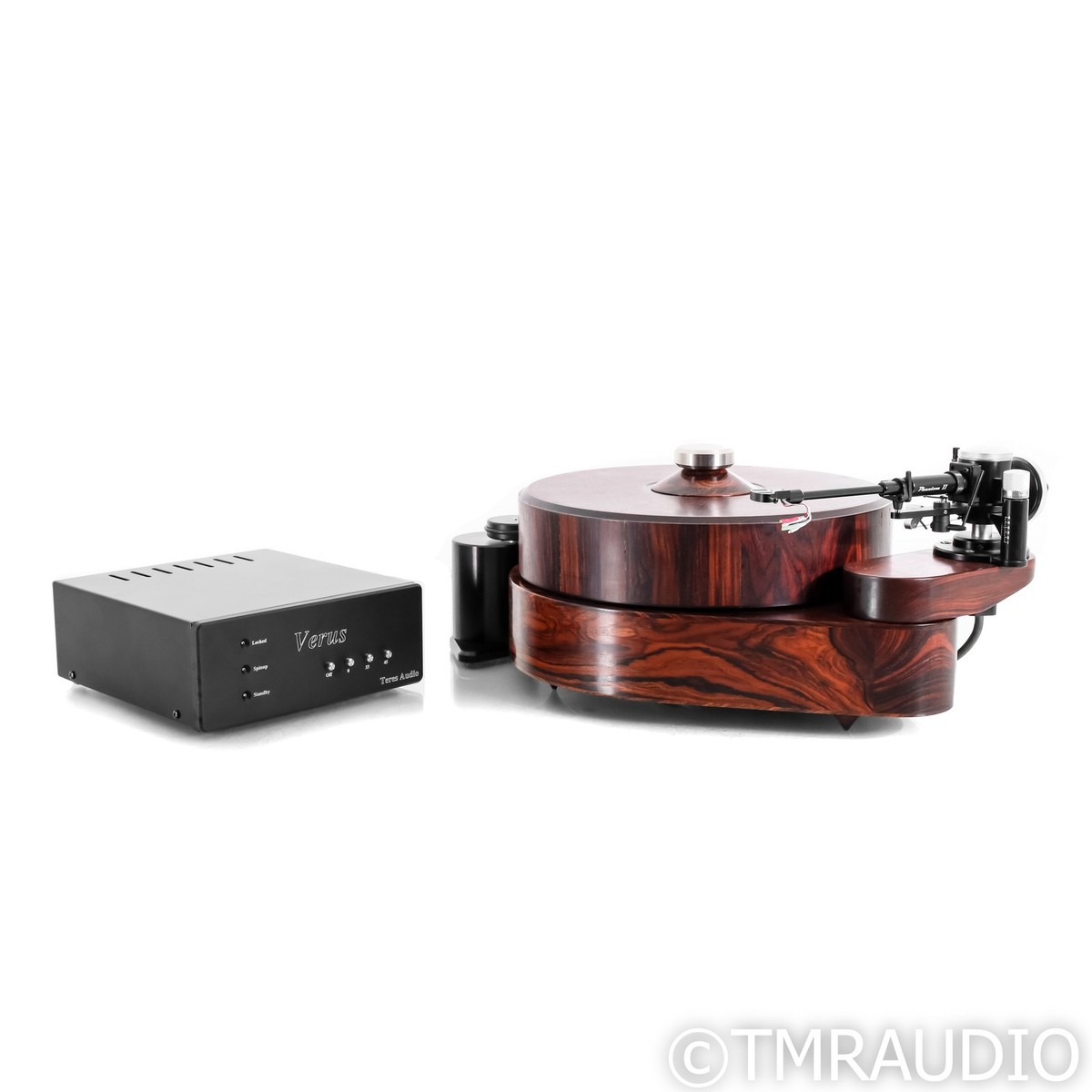【レア】ディックトレイシー　パブミラー Teres 265 Rim Drive Turntable; Cocobola w/ Graham Phantom II 9