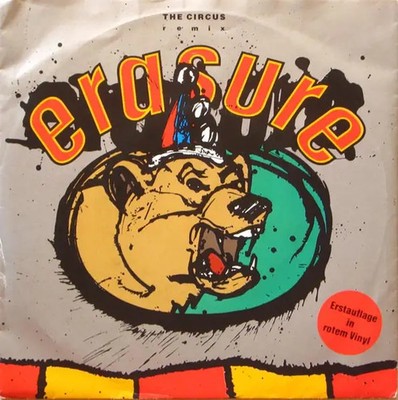 Erasure The Circus (Remix) RED VINYL Vinyl Single 7inch Mute