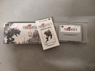 Final Fantasy VI 6 Super Famicom Spielmodul Japan SNES SFC Guter Zustand