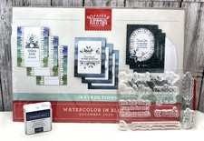 Stampin Up WATERCOLOR IN BLOOM Paper Pumpkin Kit December 2025
