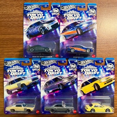 2026 Hot Wheels Silver Series Fast & Furious Tokyo Drift Complete