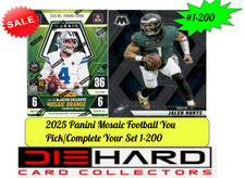 2025 Panini Mosaic Football You Pick/Complete Your Set 1-200