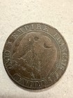 1855 France 10 Centimes Napoleon III Bronze Coin BN Color Circulated Uncertified — photo 1