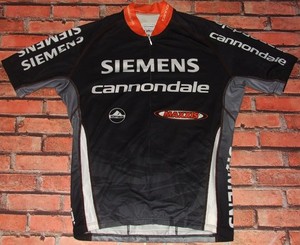 Maillot Cannondale Siemens Cyclisme – Taille 54 (XXL), Occasion Italie