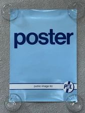 PiL Public Image Limited Poster VERY RARE! 40 Years Old Stored New Mint