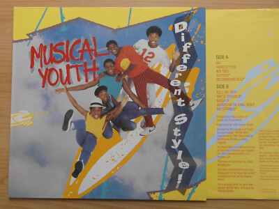 MUSICAL YOUTH LP: DIFFERENT STYLE! (EUROPE; MCA Records    205 854)