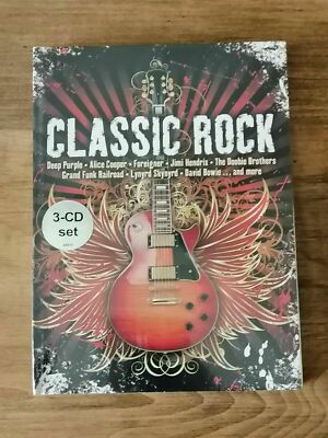 Various    Classic Rock - Deep Purple, Foreigner, Jethro Tul   - 3xCD  NEU