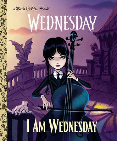I AM WEDNESDAY LITTLE GOLDEN BOOK HARDCOVER New Hardback