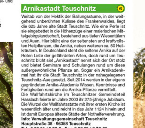 Thumbnail - Frankenwaldsteig Wanderkarte | 2015 | Deutsch