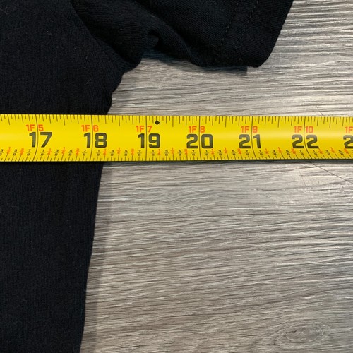 T-shirt ragazzo Londra uomo taglia XS nera manica corta cotone - Foto 7 di 9