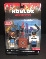 Roblox Murder Mystery 2 Collectible Kids Gift Miniature Figures For Sale Online Ebay - roblox 2019 murder mystery 2 10 piece set w exclusive virtual item