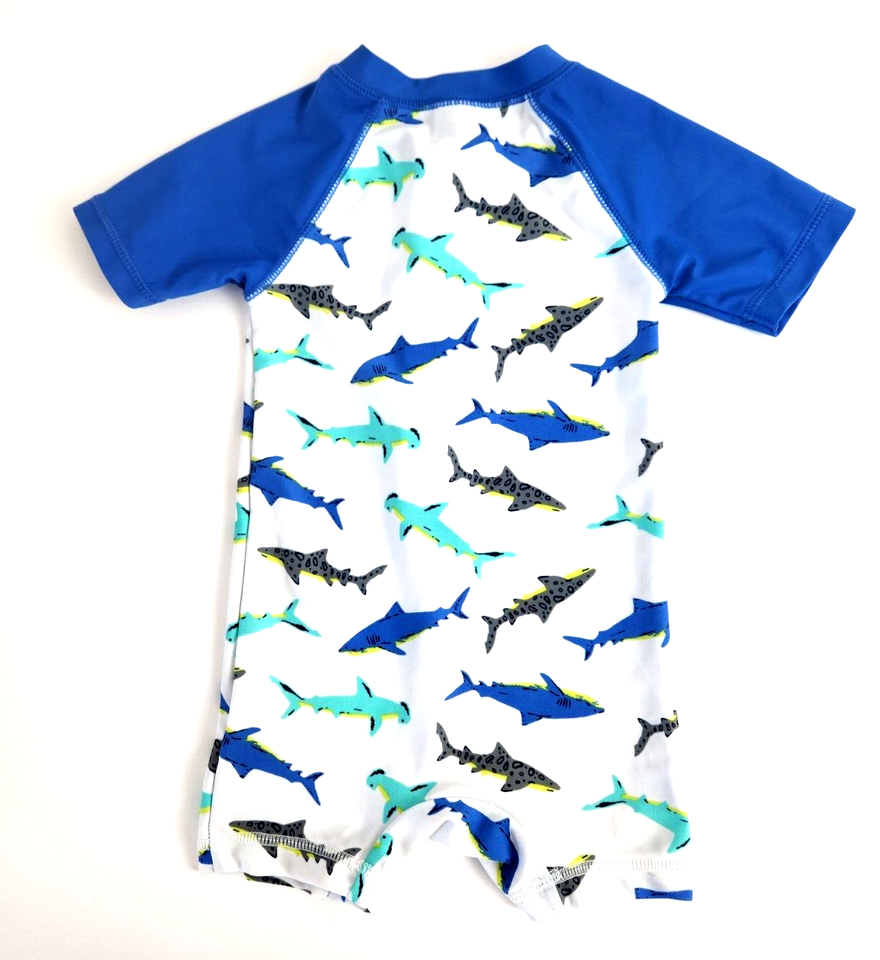 Old Navy Baby Boys Rash Guard Full Body Swimsuit Size 612 Months eBay