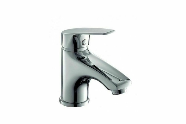 Einhebelmischer Waschbecken Waschtischarmatur Wasserhahn Bad Mit Ablaufgarnitur-image