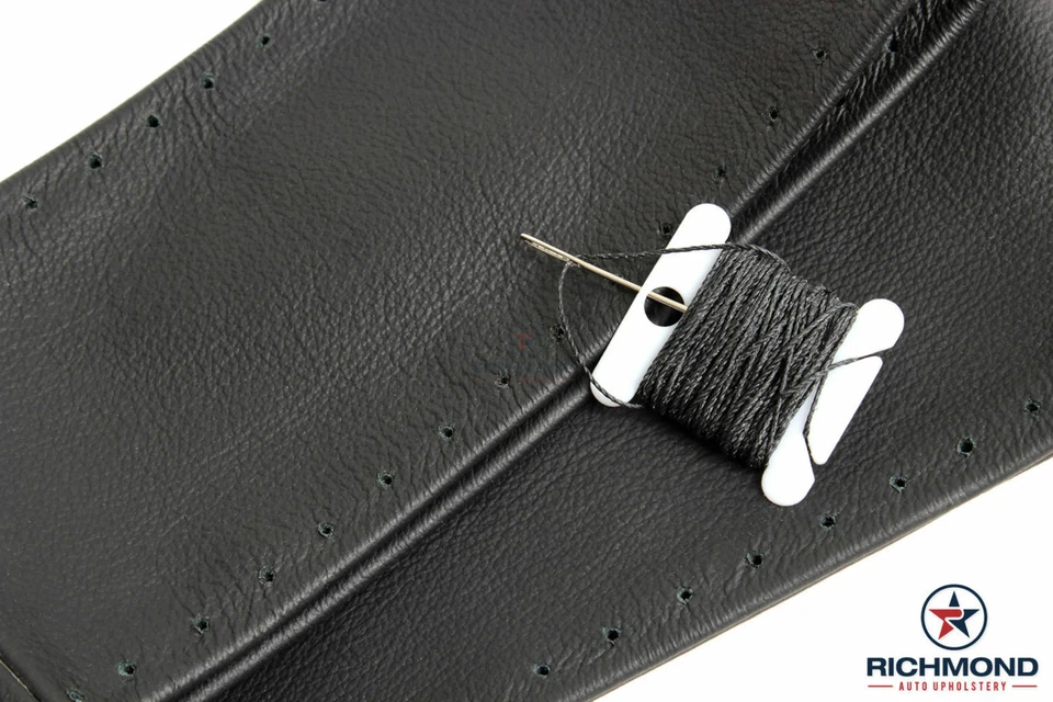 Ford E150 E250 E350 2009 2010 2011 furgoneta - cubierta del volante envolvente de cuero, negro Foto 4 de 4