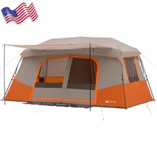 Instant Cabin Tent With Private Room 38.37 Lbs 14 X 14 11 Person FREE SHIPPING