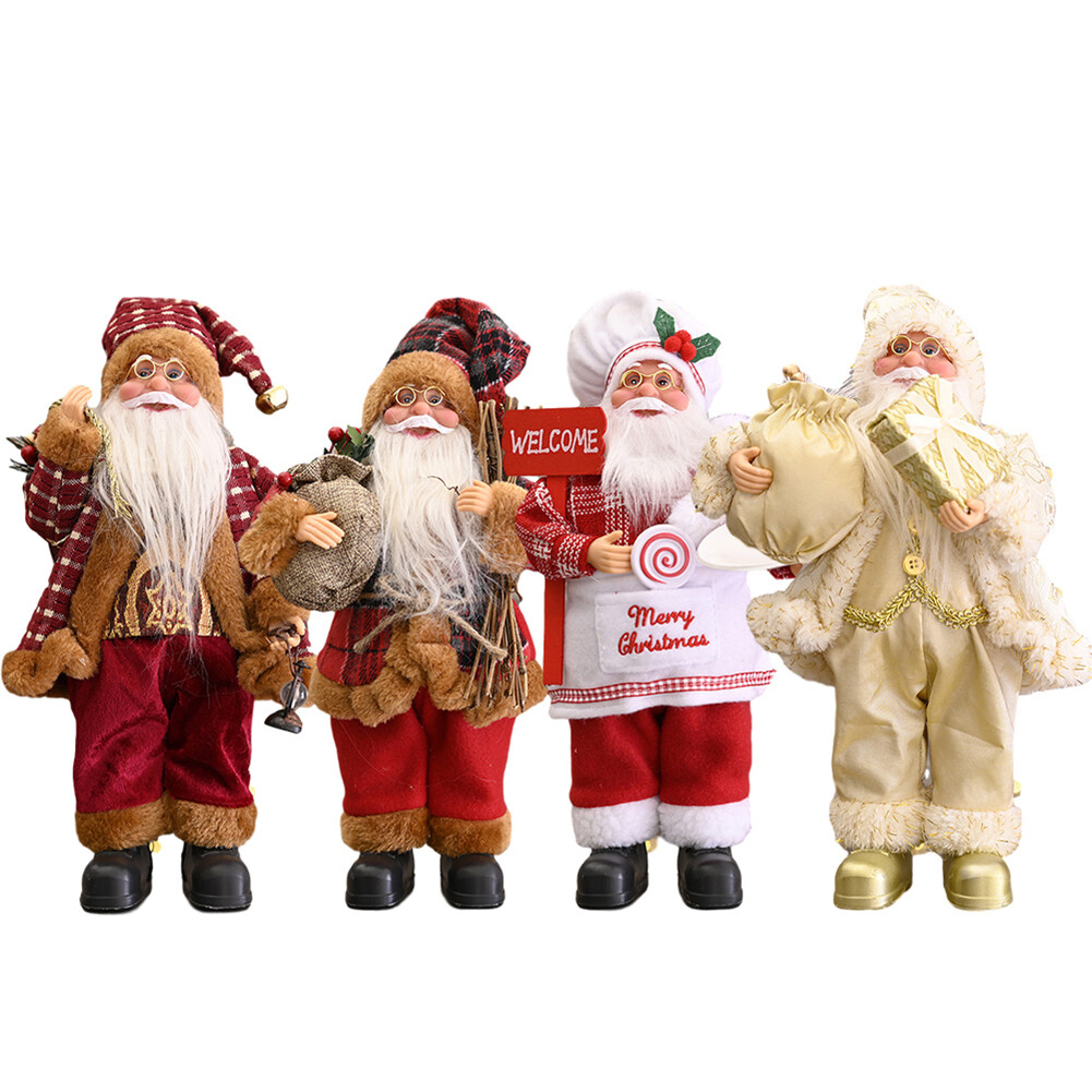 Standing Christmas Santa Claus Festival Santa Claus Gnomes Plush Doll attractive