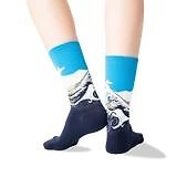 Hot Sox Women Great Wave Socks HC000073