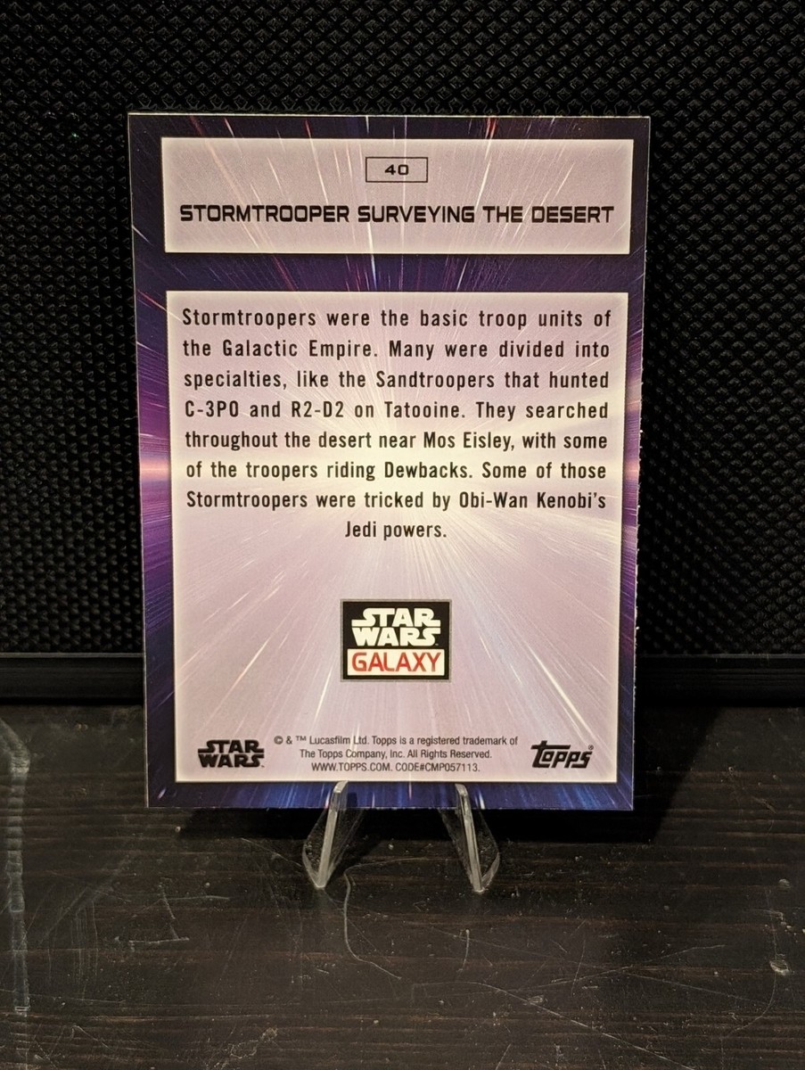 2022 Topps Chrome Black Star Wars Trading Cards - Pick Your Card To Complete Your Set