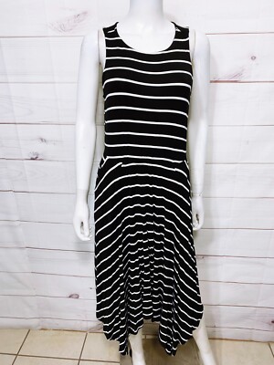Torrid Super Soft Knits Womens Dress Size 0 Black & White Striped Sleeveless | eBay Torrid Super Soft Knits Womens Dress Size 0 Black & White Striped Sleeveless | eBay