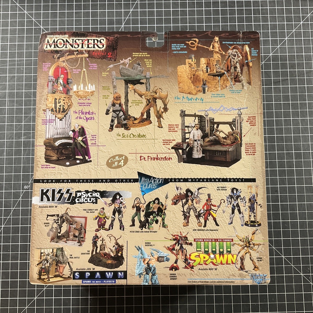 MCFARLANE TOYS MONSTERS SERIES 2 PHANTOM OF THE OPERA