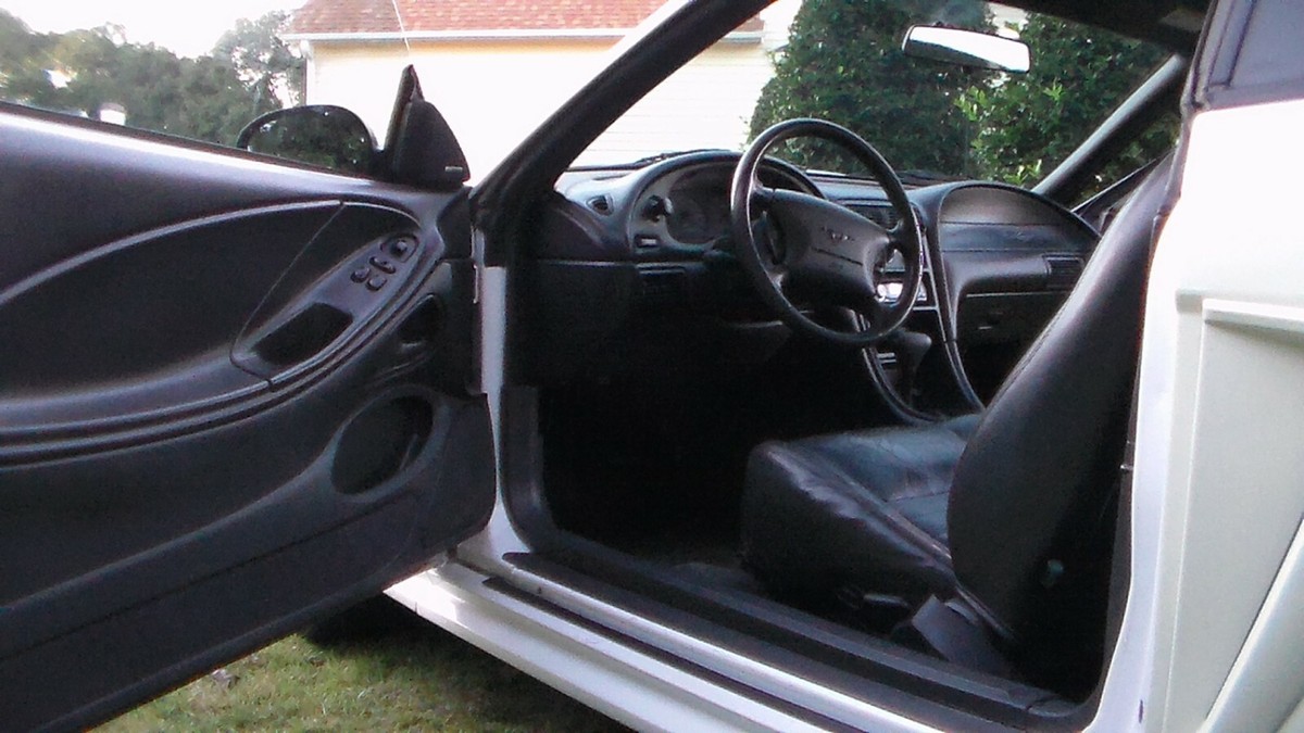 1994-2004 FORD MUSTANG DOOR INSERT F4ZZ14527 POWER WINDOWS & LOCKS