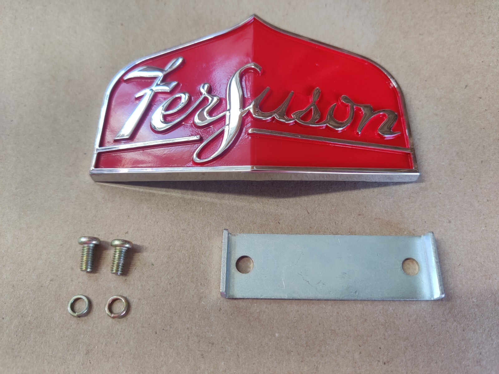 New Red Front Emblem Fits Massey Ferguson 35 064 TO35 183194M2 | eBay