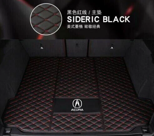 Car Trunk Mat For Acura TL RL ILX RDX MDX TLX TSX ZDX Cargo Custom Waterproof - Image 2 of 4