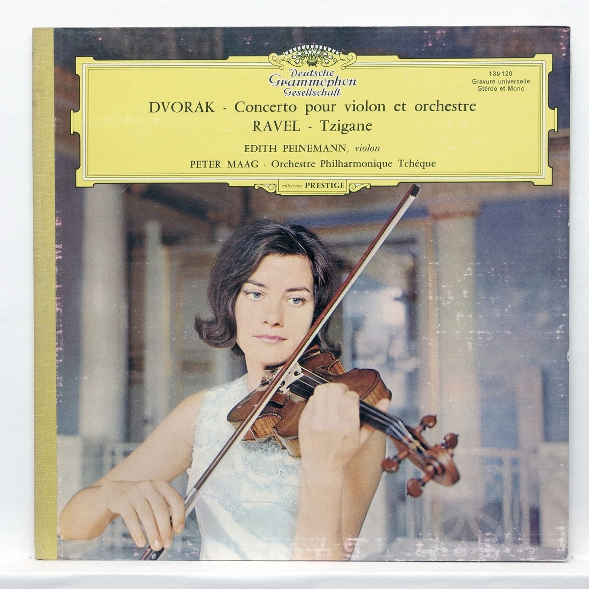 Edith Peineman Dvořák: Violin Konzert SLPM 139120 ⸺ EDITH PEINEMANN ⸺ DVORAK violin concerto ⸺ DGG