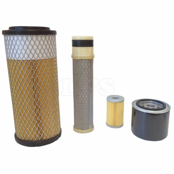 Filter Service Kit for Kubota KX101-3 (D1503 Engine) Mini Excavators