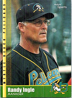 2002 Multi-Ad Myrtle Beach Pelicans Minor League Baseball #30 Randy ...