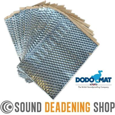 Sound Deadening Dodo Mat DEADN ® Hex 20 Sheets 20sq.ft Car Vibration Proofing