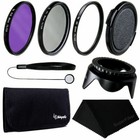 Lsp 52mm Uv Cpl Fld Lens Filter Accessory Kit for Canon Dslr Camera Filter Kit