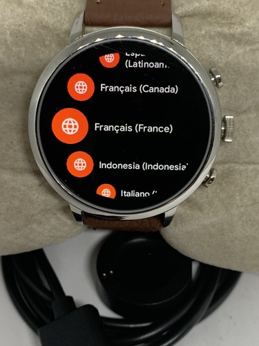 Fossil Gen 4 Authentic Digital Dial Smart Watch Custom Band FTW6018 BA156 - Picture 2 of 12