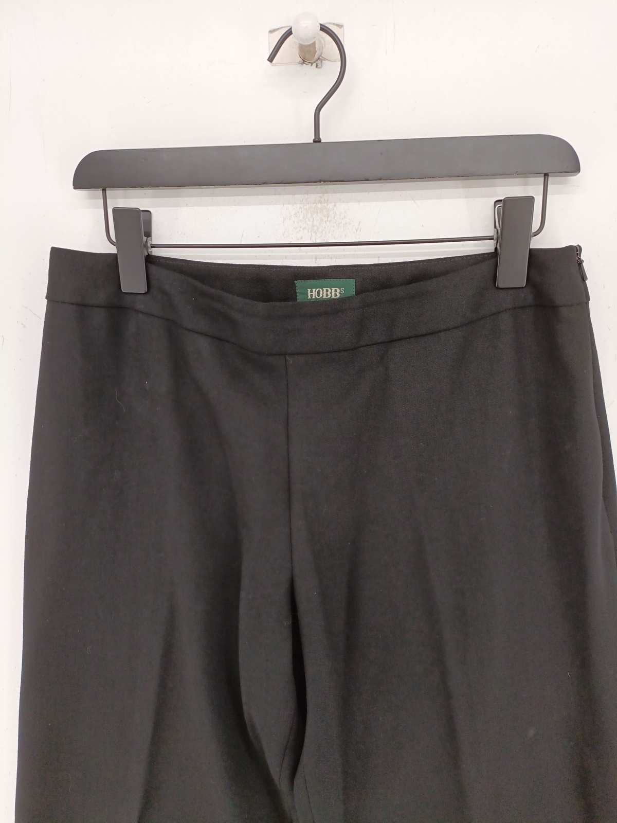 Hobbs Women's Two Piece Suit UK 12 Black 100 Wool Trouser Suit eBay