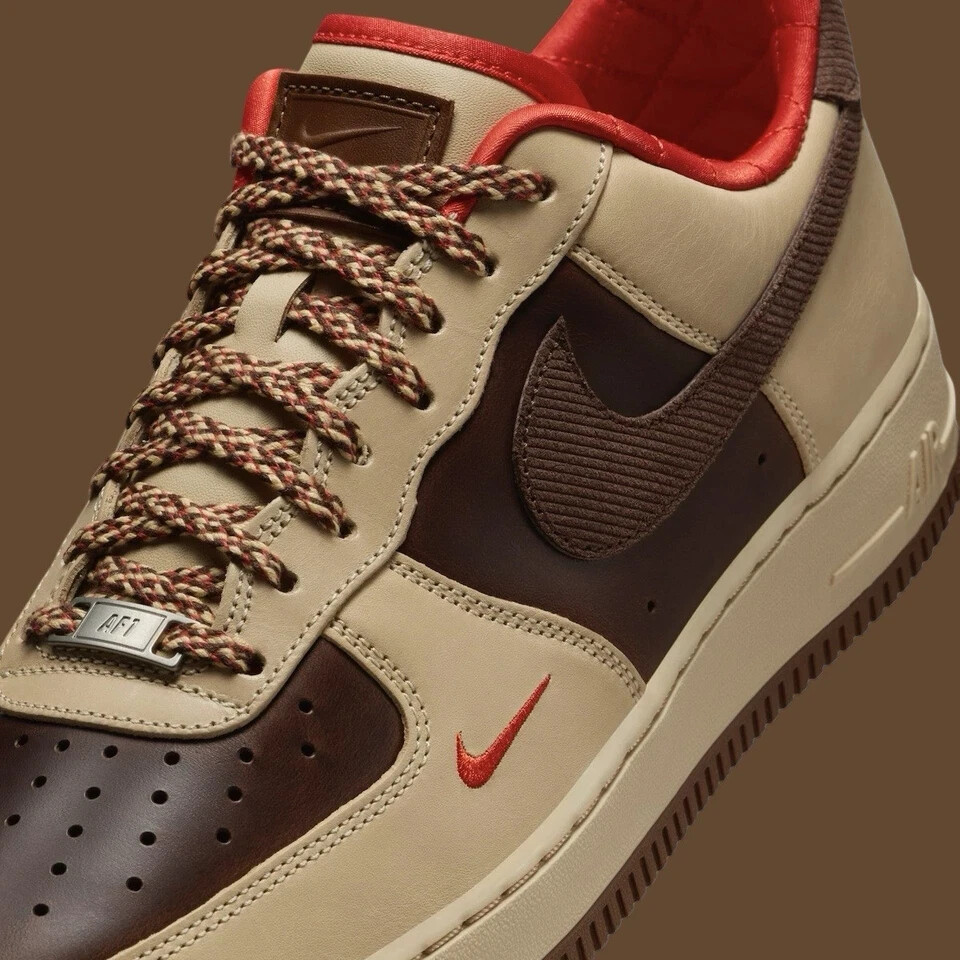 Size 11.5 - Nike Air Force 1 '07 Light British Tan Cacao Wow for