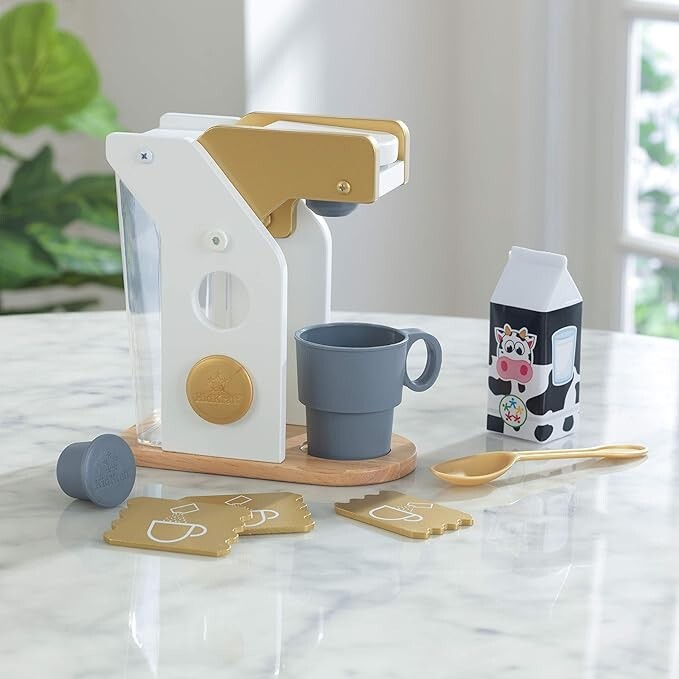 KidKraft Modern Metallic Coffee 11 Piece Play Set