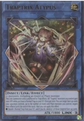 Yugioh! Traptrix Atypus - SDBT-EN043 - Ultra Rare - 1st Edition Near Mint,