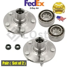 Pair(2) Front Wheel Hub & Bearing Assembly Fits 1996-2000 Toyota RAV4 