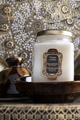 100% Pure Extra Moisturizing Shea Butter Amber Musk Sandalwood 300g