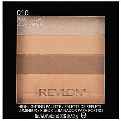 Revlon Highlighting Palette, Peach Glow, 0.26 Ounce