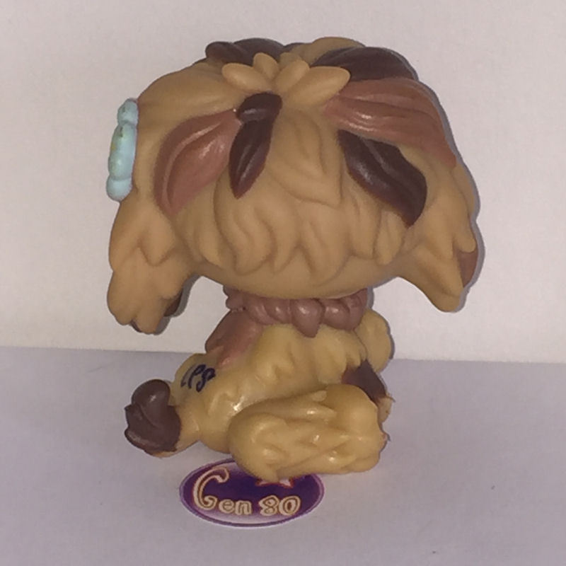 Littlest Pet Shop #1105 – Chien Bobtail Authentique HASBRO Avec Accessoires