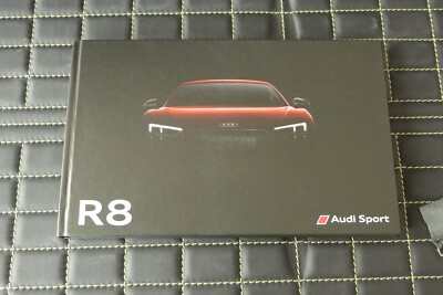 VIP Hardcover Prospekt/brochure Audi R8  V10 Coupe Spyder LMS V10 plus Mai 2016